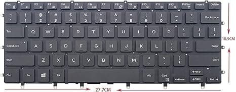 Dell Precision 5530 M5530 Keyboard Replacement